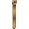 Ekena Millwork Funston Arts and Crafts Rough Sawn Bracket w/ Offset Brace, Western Red Cedar, 6"W x 32"D x 44"H BKT0604X32X44FST03RWR - alternate 4